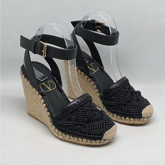 Valentino Garavani Marrakech Wedge Espadrille size 36 - Picture 7 of 11